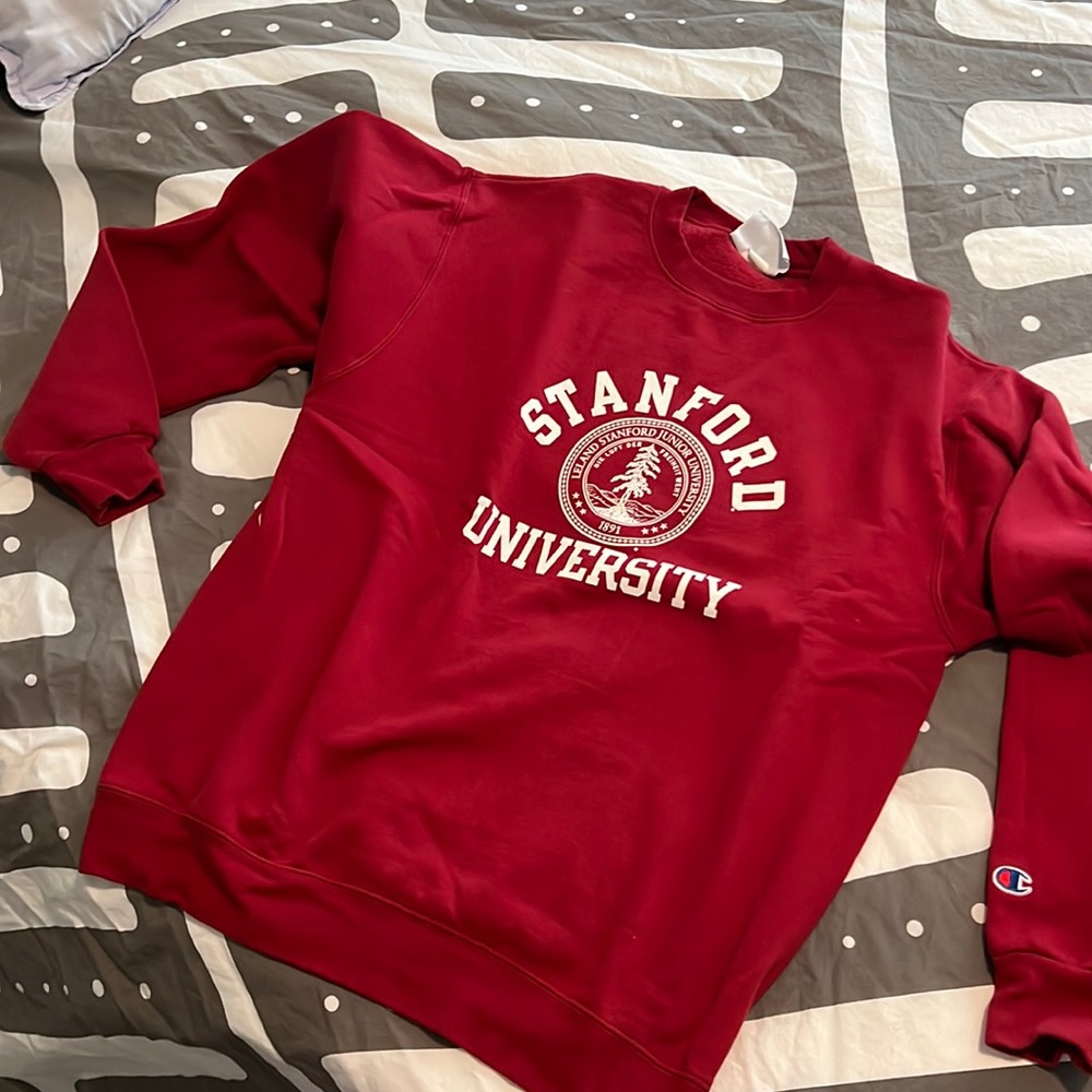 Sweatshirt: Stanford U crewneck for Guys and Gals